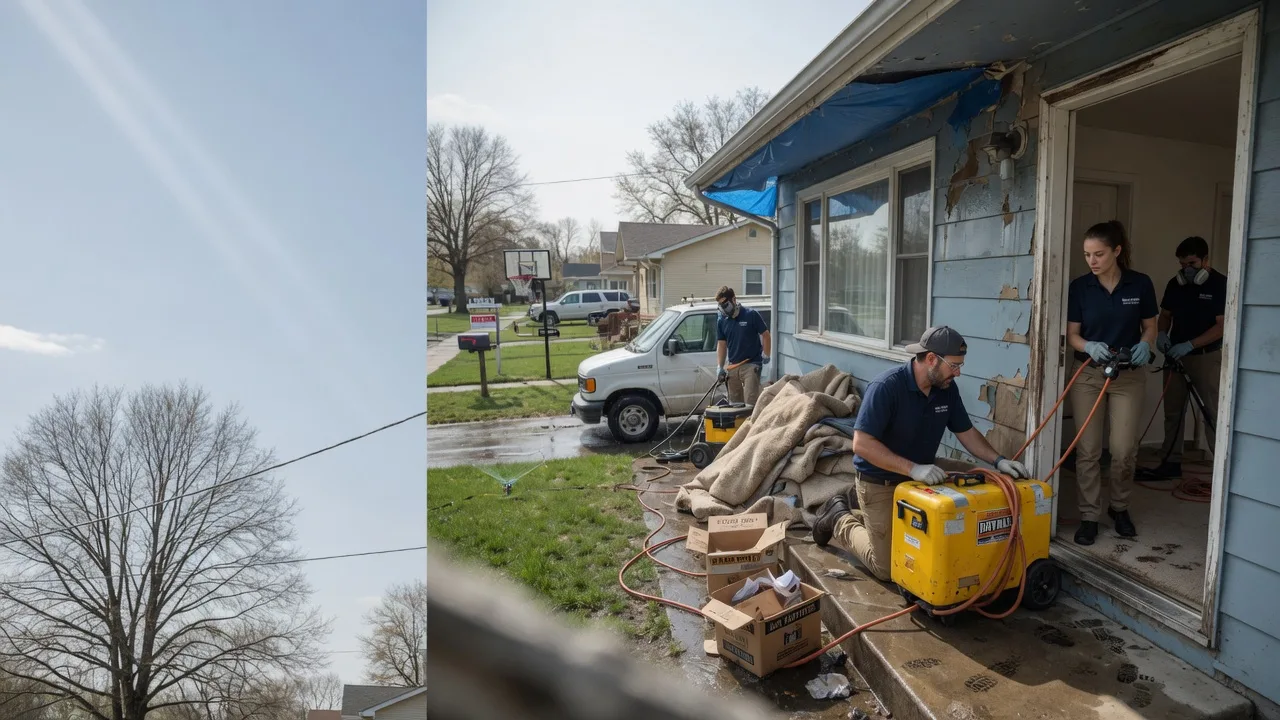 Basement Flood Cleanup in Bellvue, CO near me
